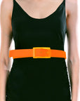 80s Neon Belt (Orange)
