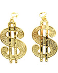 Dollar Sign $ Earrings