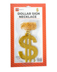 Glitter Dollar Sign $ Necklace