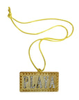 Playa Gold Bling Necklace