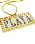 Playa Gold Bling Necklace