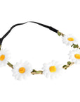 Deluxe Daisy Flower Headband