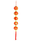 Chinese new year lantern chain hanging decoration