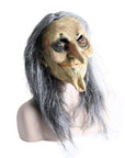 Old Witch with Wig Latex Mask