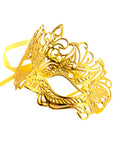 Gold Fancy Mask (Plastic)