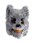 Deluxe Fluffy Animal Mask (Wolf)