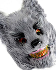 Deluxe Fluffy Animal Mask (Wolf)