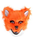 Deluxe Fluffy Animal Mask (Fox)