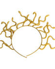 Gold Snake Headband