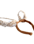 Easter Bunny Fluffy Brown Headband