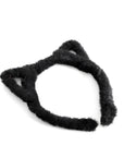 Fluffy Black Cat Headband