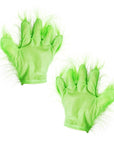 Grumpy Green Santa Mask and Gloves Set