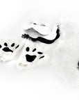 Fluffy White Cat Costume Kit (3 Piece Set)