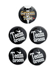 Bucks Party Team Groom Badges (6pcs)