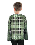 Children Green Checkered Shirt