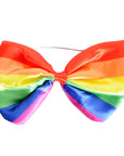 Jumbo Rainbow Bow Tie