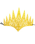 Deluxe Gold Glitter Crown