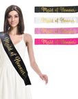 Maid of Honour Party Sash