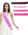 Hen Party (Lipstick Kisses) - Party Sash