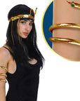 Egyptian Gold Snake Armband
