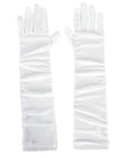 Ruched Mesh Gloves (Long)