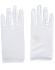 White Mesh Gloves (Short)