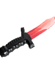 Halloween Plastic Blood Knife