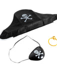 Pirate Hat and Accessory Set (3pcs)