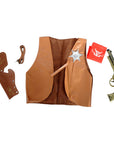 Cowboy Vest and Accessory Set