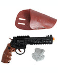 Cowboy Gun Set with Holster and Badge