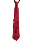 Sequin Tie (Maroon)