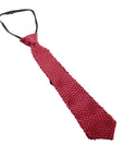 Sequin Tie (Maroon)