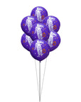 Halloween Balloons (Purple Mummy Zombie)