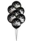Happy Halloween Balloons (Black)