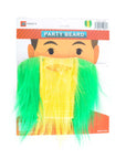 Party Beard (Green and Yellow)