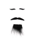 Party Pirate Moustache Beard Eyebrows Kit