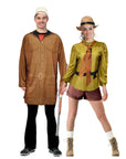 Adult Jungle Adventurer Couple Costume Set