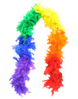 Rainbow Feather Boa