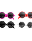 Round Diamante Diva Party Glasses (Assorted Colours)