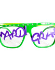 Mardi Gras Party Glasses