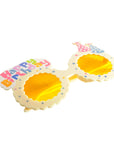 Happy Birthday Party Hat Glasses (Mixed Colours)