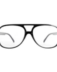 Grandpa Old Man Party Glasses (Black Frame)