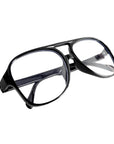 Grandpa Old Man Party Glasses (Black Frame)