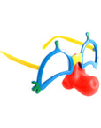 Clown Party Glasses with Red Rubber Nose
