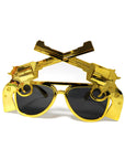 Metallic Pistol Party Glasses