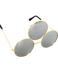 Futuristic Third Eye Party Glasses (Mirror Lens)