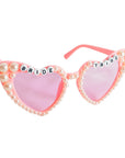 Bride Tribe Pearl Beaded Party Glasses (Pink)