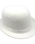 Felt Bowler Hat (White)