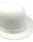 Felt Bowler Hat (White)