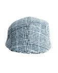 Vintage Old Man Flat Cap (Grey Check)